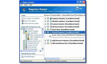 Registry Repair: App Reviews; Features; Pricing & Download | OpossumSoft